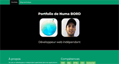 Desktop Screenshot of numa-bord.com