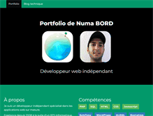 Tablet Screenshot of numa-bord.com